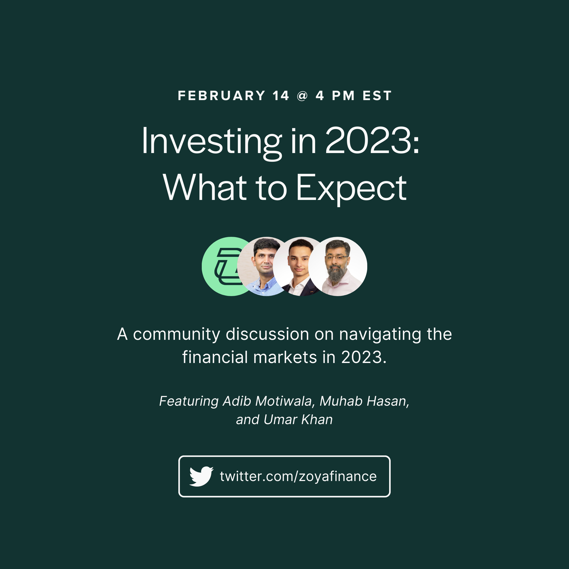 Twitter Spaces - Investing in 2023